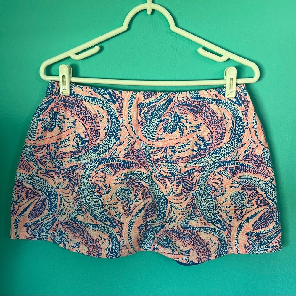 Lilly Pulitzer Alligator Pattern Mini Skorts With… - image 4